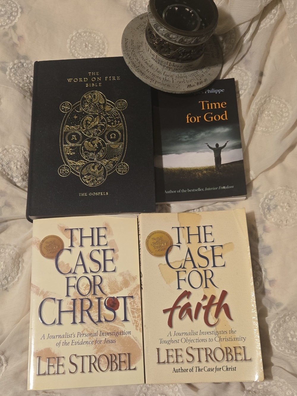 The Case for Christ Faith Word On Fire Hardcover Bible Christian Catholic